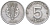 ГДР 5 пфеннигов 1948 A KM 2 алюминий 4613-938