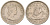 Британские Восточно-Карибские территории 10 центов 1955 Елизавета II (1952-2022), парусник KM 5 медно-никель 187-325
