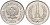 Польша 1 злотый 1975 MW KM 49.1 алюминий    4603-442