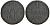 Ганновер 1 пфенниг 1841 S, Эрнст Август (1837-1851) KM 173.3, AKS 128, J. 54 медь 72-1618