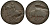 Великобритания 1/2 пенни 1792 Уорвикшир – Ковентри, Леди Годива Dalton & Hamer 237, Atkins177 медь 1524-524