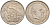 Испания 25 песет 1957(66) Франциско Франко (1939-1975) KM 787 медно-никель аUNC 4583-1023