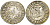 Польша 1/2 гроша (полугрош) 1513 Сигизмунд I Старый (1506-1548), вес 1,19 гр. серебро 1517-234