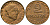 Ахен (Пруссия, Рейн) 2 марки 1920 Funck 1.17, Men05 70.63, Men18 99.63 латунь 4163-925