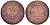Россия 2 копейки 1877 СПБ Y 10.2 медь 51-3655