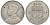 Фиджи 1 флорин 1934 Георг V (1910-1936), герб Фиджи KM 5 серебро    91-1135
