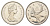 Канада 25 центов 1971 Елизавета II (1952-2022), олень KM 62b никель PROOF-LIKE (BU) 4631-917