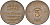 Швеция 5 эре 1967 U, Густав VI Адольф (1950-1973) KM 822 бронза 4571-823