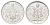 Ватикан 2 лиры 1967 MCMLXVII, год-тип KM 93 алюминий UNC 4701-464