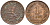 Нидерланды 1 цент 1878 Виллем III (1849-1890) KM 107 бронза 4576-545
