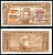 Уругвай 1 песо 1939 Хосе Хервасио Артигас, парусник, серия С Pick 35 b (3)  бумага   8614-74-3-2