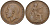 Великобритания 1 пенни 1921 Георг V (1910-1936) KM 810, Spink 4051 бронза 97-324