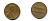 США 1 ЦЕНТ 1981 D, ЛИНКОЛЬН KM 201 медь цинк 4364-216