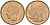 Бельгия 20 франков 1981 Belgique, Бодуэн I (1951-1993) KM 159 никель бронза UNC 4561-222