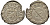 Франция, Лорейн 1 денье 1545-1608 Карл III серебро 413-3245