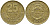 Коста-Рика 25 колонов 2003 B.C.C.R. KM 229а латунь 3459-132