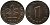ФРГ 1 пфенниг 1948 G KM А101, J.376 сталь плакированная медью 99-236