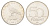 Венгрия 50 форинтов 1995 KM 697 латунь плакированная медно-никелем UNC 4706-1055