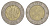 Гана 100 седи 1991 KM 32 биметалл 4656-724