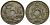 Бельгия 10 сантимов 1921 Belgie KM 86 медно-никель 4172-626