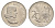 ЮАР 20 центов 1966 Ян ван Рибек (1619-1677), South Africa, легенда на английском, цветок протея KM 69.1 никель 4603-854