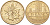Франция 10 франков 1975 тип Матье KM 940, Le Franc 365.5-6 никель латунь 38-344