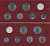 ГДР набор из 6 монет 1952-1971 в картоне UNC 3-6-3-51