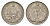 Иран 2 риала 1967 SH 1346 KM 1173 медно-никель 4625-1245