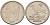 Норвегия 25 эре 1965 Улаф V (1958-1991), синица KM 407 медно-никель 4580-1034