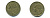 ФРАНЦИЯ 20 ФРАНКОВ 1951 ПЕТУХ, 4 ПЕРА KM 917.1, LE FRANC 402.7 алюминивая бронза 80-656