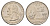 США 25 центов (квотер, 1/4 доллара) 2004 P, Квотер штата Флорида KM 356 медь плакированный медно-никелем UNC 4628-1252