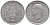 Греция 2 драхмы 1957 Павел I (1947-1964) KM 82 медно-никель 28-1226