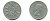 Великобритания 2 шиллинга (флорин) 1967 Елизавета II (1952-2022) KM 906, Spink 4146 медно-никель 80-135
