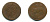 РОССИЯ 1 КОПЕЙКА 1759 медь 61-335