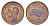 Великобритания 1 фартинг 1951 Георг VI (1936-1952) KM 867, Spink 4119 бронза 4659-831