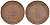 ФРГ 1 пфенниг 1950 G KM 105, J.380 сталь плакированная медью 4609-324