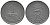 ДАНИЯ 1 ЭРЕ 1963 С; S, ФРЕДЕРИК IX (1947-1972) KM 839.2 цинк аUNC 66-158