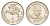 Литва 1 лит 1997 75 лет банку Литвы KM 109 медно-никель UNC 1528-843