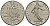 Франция 1/2 франка 1984 сеятель KM 931 никель 4135-725