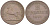 БРАУНШВЕЙГ-ВОЛЬФЕНБЮТТЕЛЬ 2 ПФЕННИГА 1859 ВИЛЬГЕЛЬМ (1831-1884) KM 1155 медь 210-211