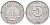 ГДР 5 пфеннигов 1968 A KM 9.1 алюминий 4613-943