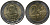 Словакия 2 евро 2009 20 лет Бархатной Революции, колокол KM 107 биметалл UNC 4551-444