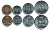Бруней лот из 4 монет 2005 (1, 5, 10, 20 сен) UNC M16-12