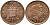 Великобритания 1 пенни 2006 Елизавета II (1952-2022) KM 986, Spink 4710 (B5) сталь плакированная медью 65-923