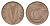 Ирландия 1 пенни 1978 мифологическая птица лира KM 20 бронза 4696-414