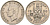 Великобритания 1 шиллинг 1950 Георг VI (1936-1952), Шотландский герб KM 877, Spink 4109 медно-никель 4126-414