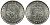 Швеция 2 кроны 1965 U, Густав VI Адольф (1950-1973) KM 827 серебро UNC 00-00