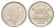 Канада 5 центов 2012 Leaf, Елизавета II (1952-2022), бобр KM 491 сталь плакированная никелем UNC 4630-768