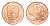 Кирибати 1 цент 1979 KM 1 бронза UNC 99-961