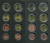 Испания евронабор из 8 монет 1999-2003 1, 2, 5, 10, 20, 50 евроцентов, 1 И 2 евро, в капсулах KM 1040, 1041, 1042, 1043, 1044, 1045, 1046, 1047 UNC 5-4-1-33